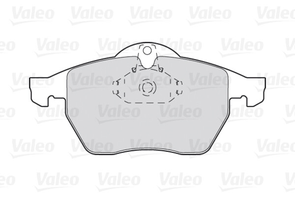 Plaquettes de frein Valeo 301305 pour éliminer les vibrations au freinage à disque
