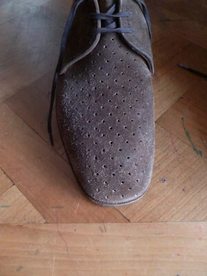 chaussures daim homme vintage mod - Photo 1/3