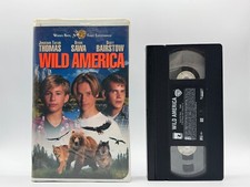 Wild America (VHS Clamshell, 1997) TESTED & WORKING
