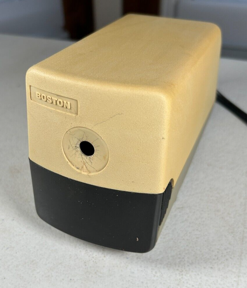 Vintage Electric Boston Pencil Sharpener Model 19 Hunt Corp Works