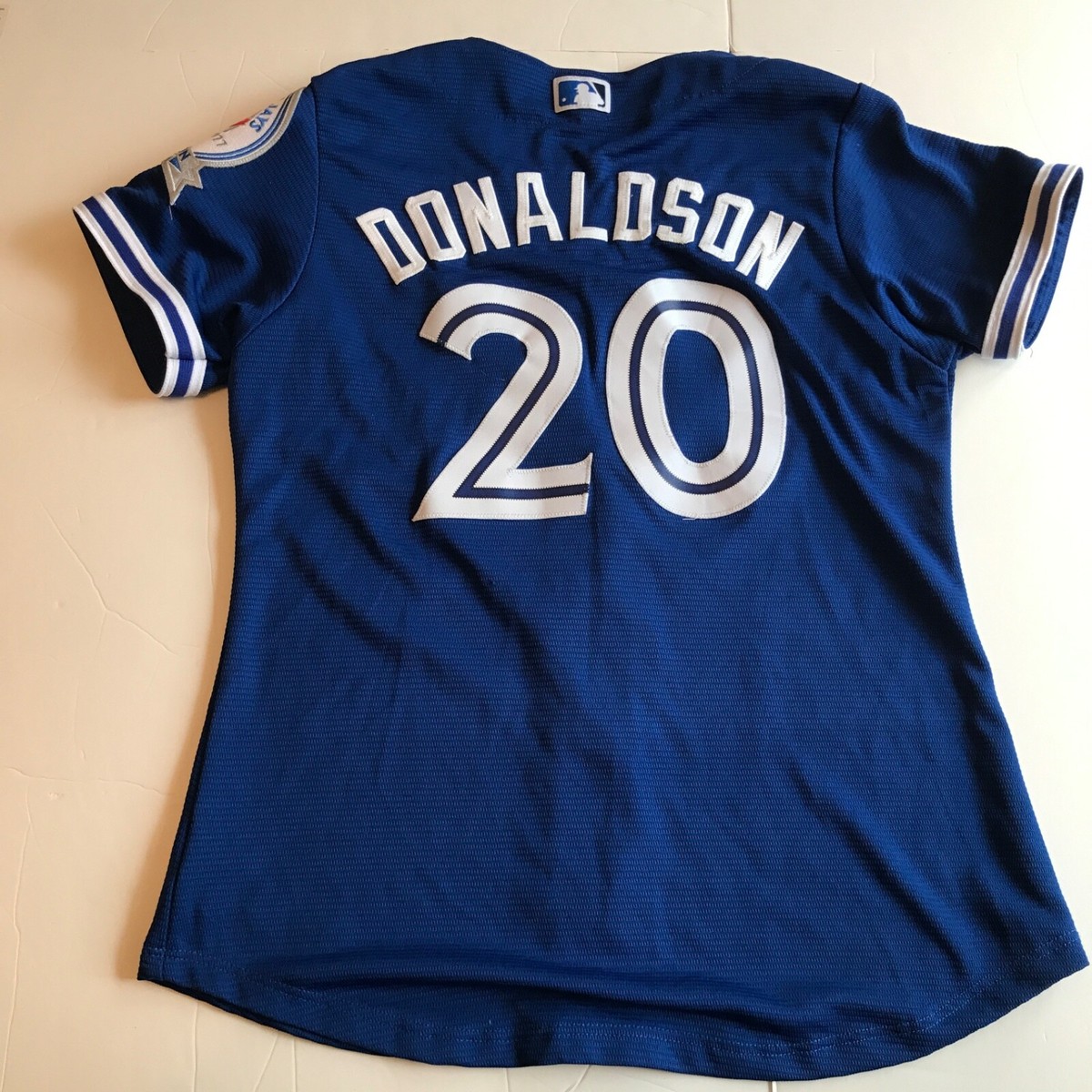 MLB ブルージェイズ　ユニフォーム　DONALDSON Vintage Majestic MLB Toronto Blue Jays Donaldson # 20