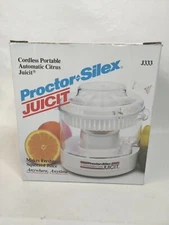 Proctor Silex Juicit Model J333 Cordless Portable Auto Juicer Battery Powered
