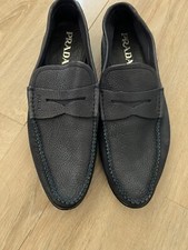 Prada Deerskin Loafers Shoes 10
