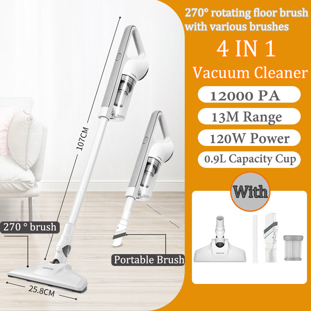 12000 Pa Cordless Handheld Strong Suction Upright Vacuum Cleaner 5-Year Warranty