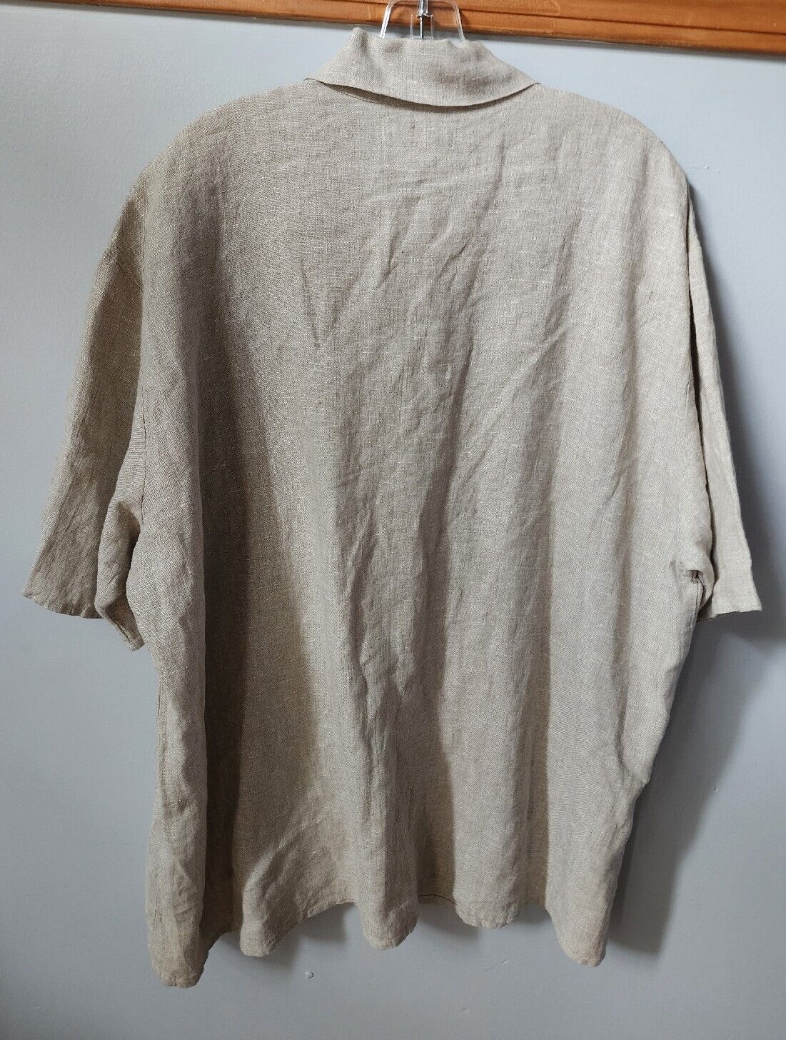 Flax By Jeanne Engelhart Vintaged 90s Taupe 100% … - image 11