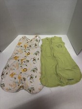 2 Baby Swaddle Sleeping Sack Bag Sz. Small 0-12 M, Unisex Infant Toddler Pre Own