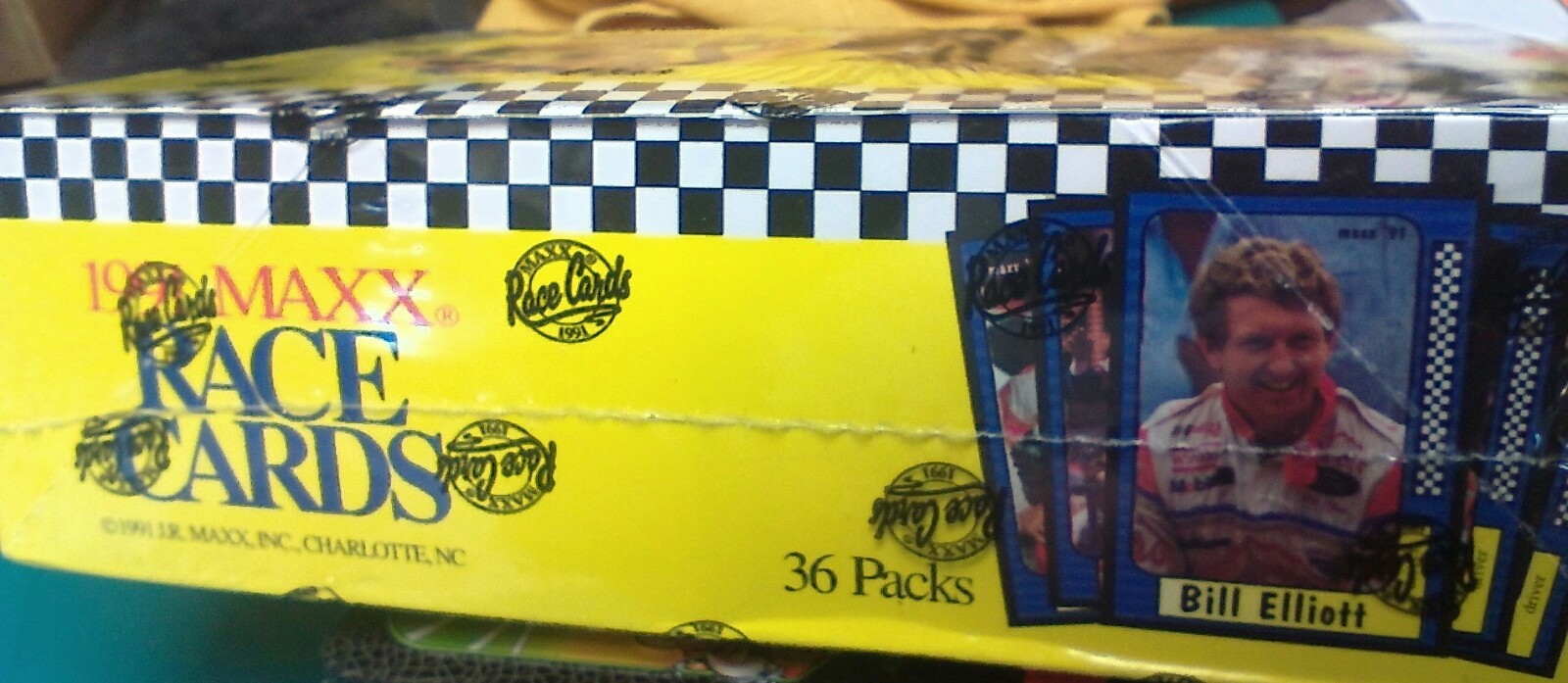 Maxx Race Cards 1991 Sealed Box Nascar Trading Cards 36 Packs NEW