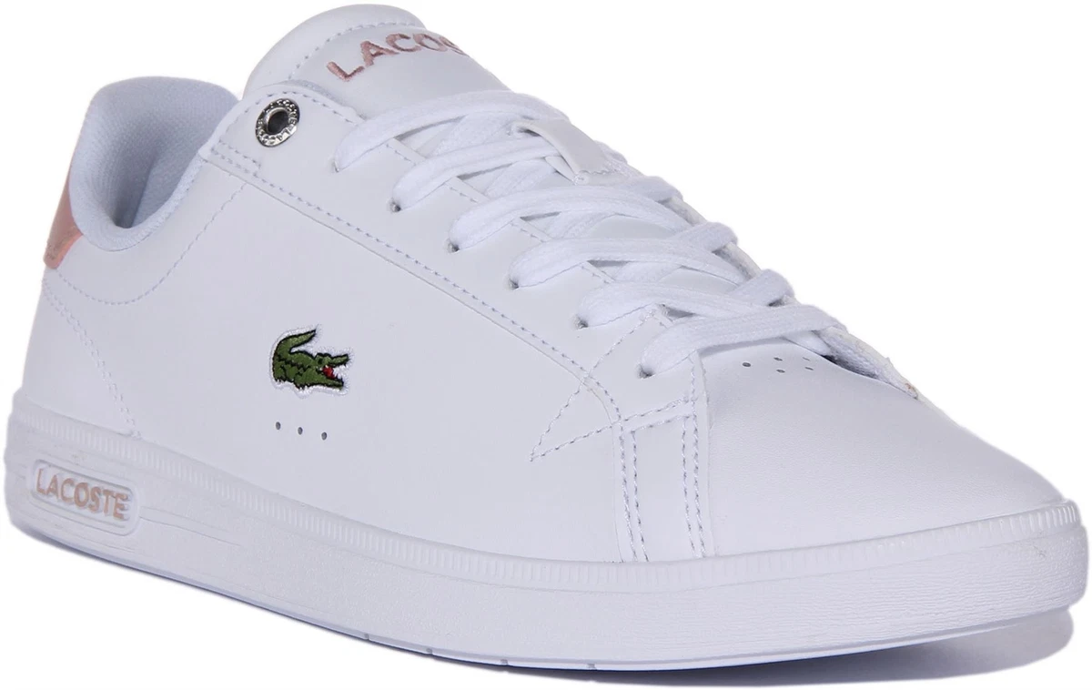 Lacoste graduate leather hotsell low profile sneaker