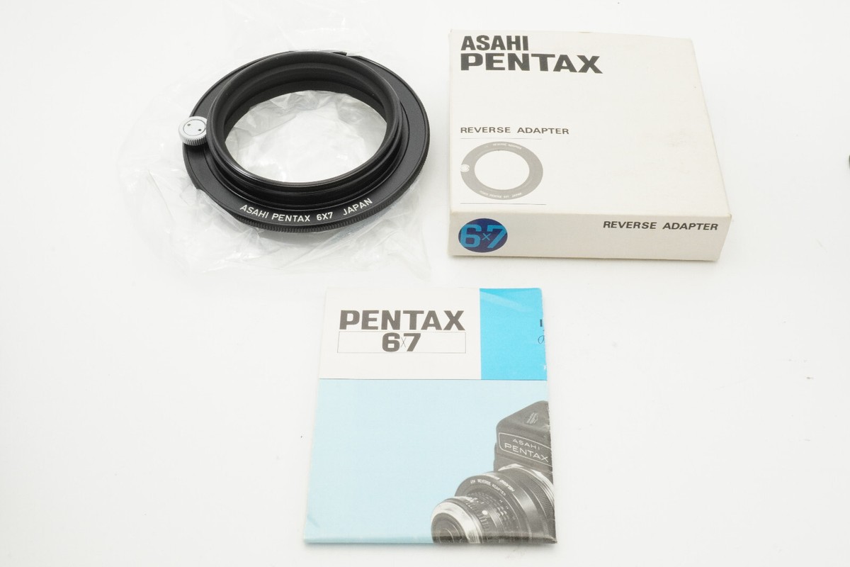 Top Mint in box] Pentax 67 6x7 Reverse Adapter 67mm from 37941