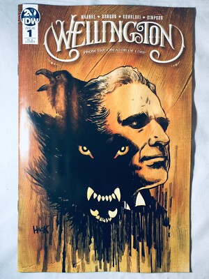   WELLINGTON #1 (OF 5, 2019) 1:10 ROBERT HACK VARIANT COVER RI-A IDW