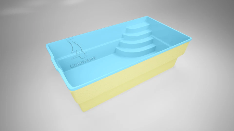 GFK Schwimmbecken Pool 5,2 x 3 x 1,5 Hersteller Einbaubecken GFK Australien - Bild 2 von 4