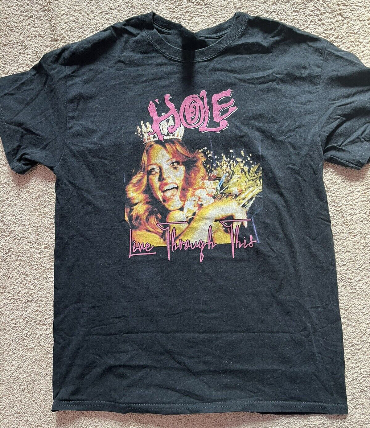 New Hole Courtney Love tshirt - Live Through This Gift fans Shirt
