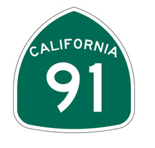 Letrero de carretera R1175 calcomanía calcomanía calcomanía de ruta estatal de California 91
