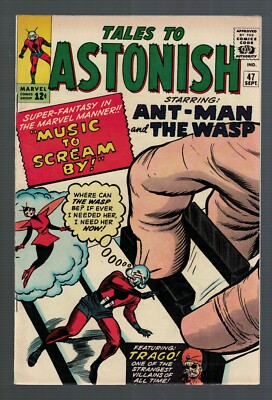 Marvel Comics Tales to astonish 47  8.0 VFN Antman Avengers high grade wasp cent
