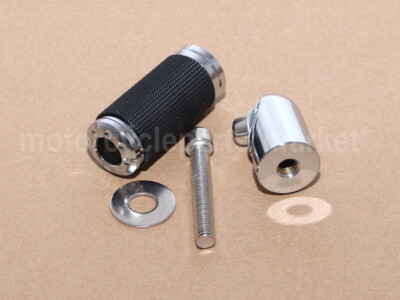 Kickstand Extension Kit Chrome For Harley Dyna FXD FLD FXDWG Jiffy