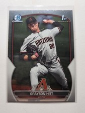 2023 Bowman Chrome 1st Grayson Hitt BDC 57 Diamondbacks
