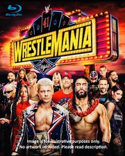 Wrestlemania 41 2025 on Bluray - Please Read Description