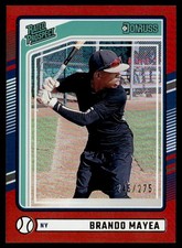 2024 Donruss Red Brando Mayea 245/275 New York Yankees #200