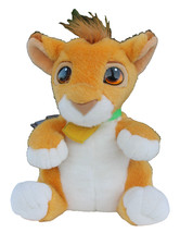 VINTAGE 1993 Mattel Disney The Lion King Young Simba 12" Talking Plush WORKS 