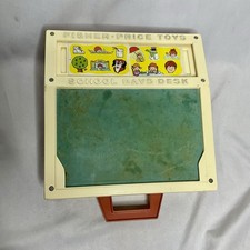 Vintage 1972 Fisher Price School Days Desk
