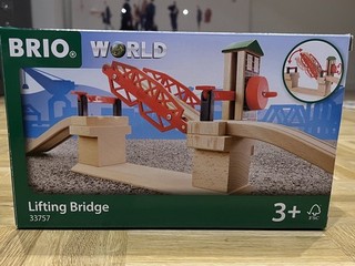 BRIO Hebebrücke Lifting Bridge Originalverpackt gebraucht 33757