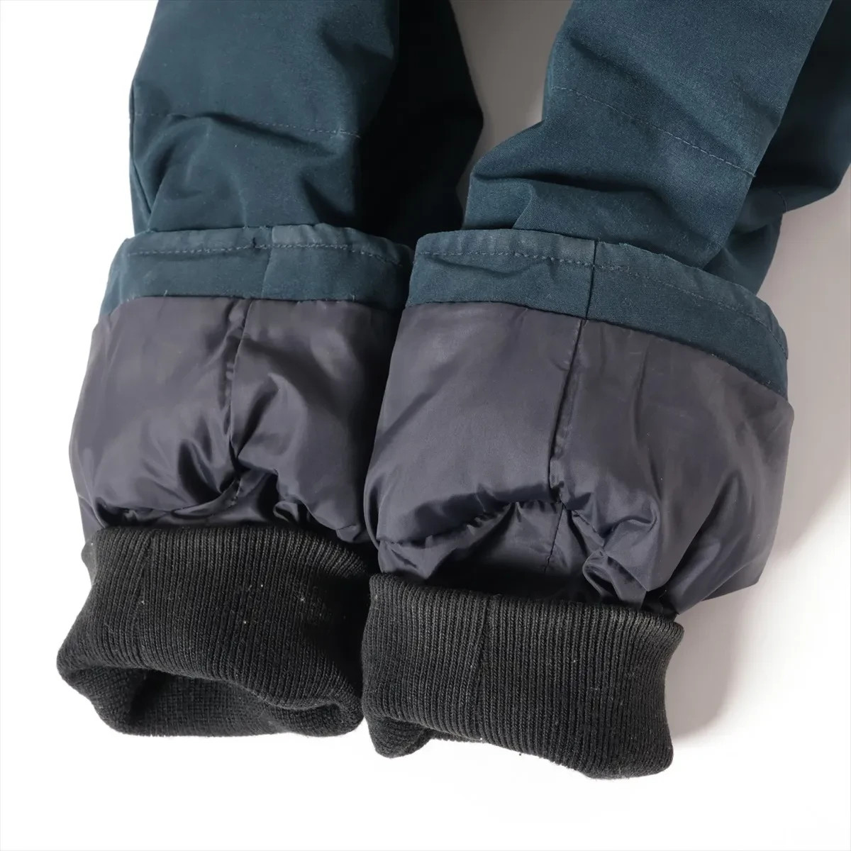 Danton Polyester Fur Down Jacket Navy Blue - image 13