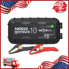 Noco Genius10 10-amp Smart Battery Charger Maintainer 6v12v Noco Genius10 10-amp Smart Battery Charger Maintainer 6v12v