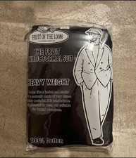 Keiji Kaneko Fruit of the Loom ATHLETIC FORMAL DOUBLE SUIT Black XL