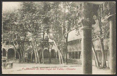 Barcelona. SANT CUGAT DEL VALLES. Monasterio.