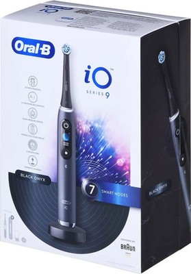 Oral-B iO Series 9 Black Elektrische Zahnbürste 7 Putzmodi