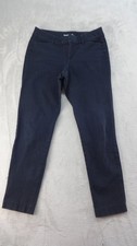 Old navy High Rise Pixie Pants Womens 2 Black Never Fade Skinny Stretch