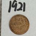1921 1C BN Lincoln Cent — photo 2