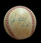 MLB "JIM CATFISH HUNTER" HAND SIGNED AUTOGRAPHED RAWLINGS BASEBALL  JSA COA