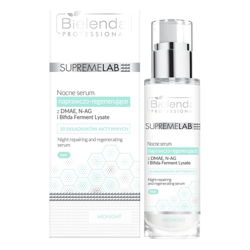 Bielenda Professional Supremelab Midnight Regenerating Night Serum 30 Ml - Image 2