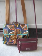 Borsa a tracolla da donna Fossil Messenger borsa a mano trucioli di matita e borsa in pelle