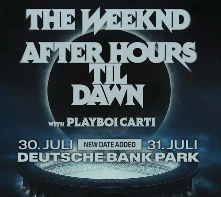 2x The Weekend x Playboi Carti  30.07.2026-Platin Sitzplätze (Oberrang zusammen)