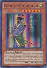 Legendary Collection 2 Super Rare MP LCGX-EN241 Enishi, Shien's Chancellor