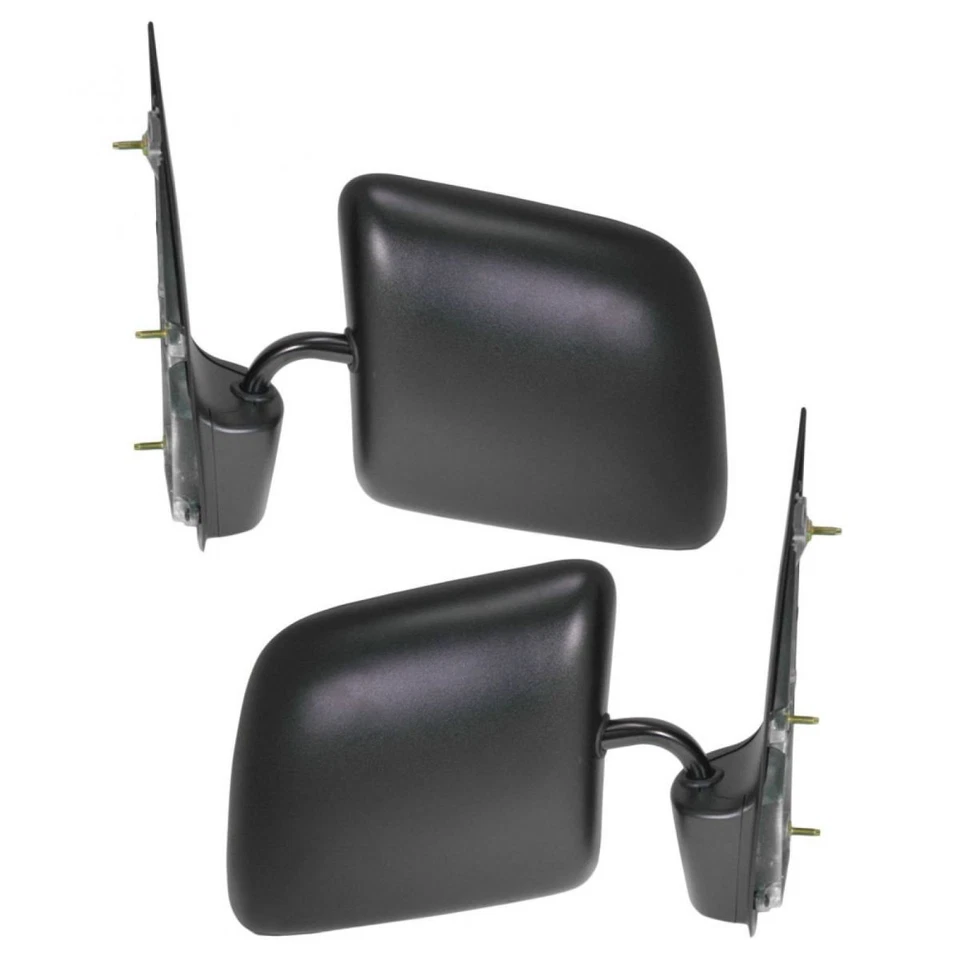 Espejos retrovisores laterales plegables manuales para furgoneta 94-06 Ford E350 E150 E250 Foto 4 de 4
