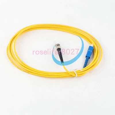 1PCS Neuf ST-SC Singlemode Simplex Fiber Optic Cable Adapter 3Meter - Photo 1/4