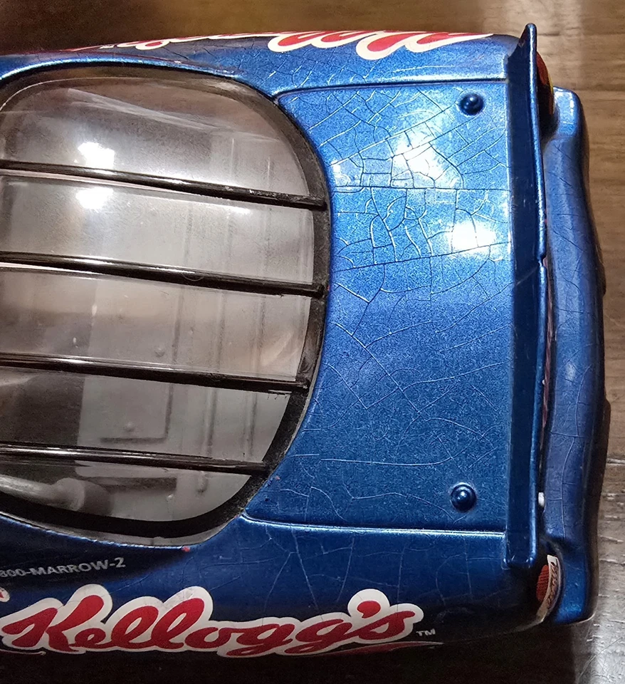 8⅜" 2002 Nascar Race Car Collectors 1:24 Die Cast #36 M&M Ken Schrader Cheez It - Image 2 of 4