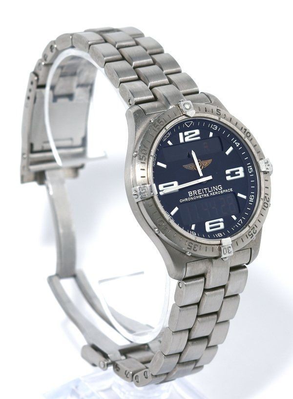Breitling Aerospace E75362 Men's Titanium Black Dial Quartz Watch image 2