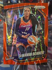 2025 Panini Prizm WNBA Basketball DeWanna Bonner #32 Red Seismic /249