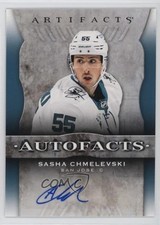 2021-22 Upper Deck Artifacts Auto Facts Sasha Chmelevski #AF-SC Auto 1fh4