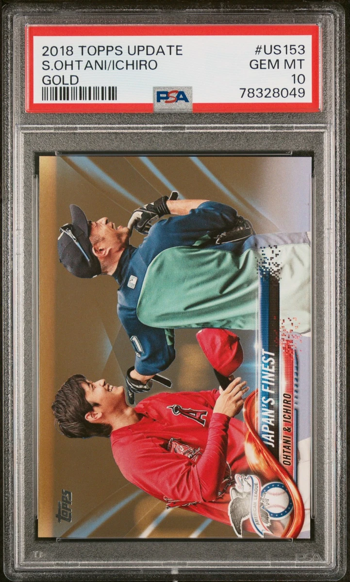 2018 Topps Update Series - Ichiro Suzuki Shohei Ohtani #US153 for