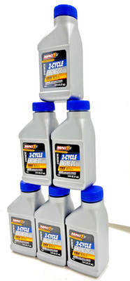 6-pack MAG 1 163119 Full Synthetic 2-Cycle Oil   High Performance Engine Protect