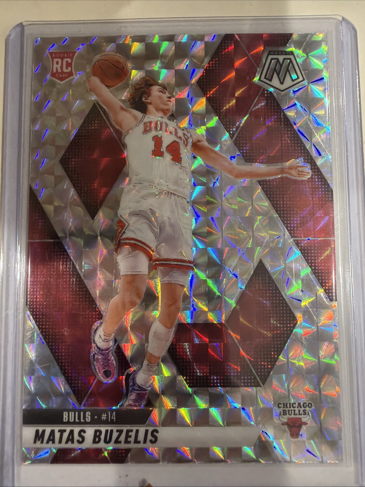 2024-25 Panini Mosaic - Rookies Matas Buzelis #223 Mosaic Prizm (RC)