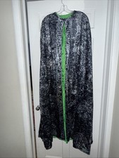 Harry Potter Fan Coed Invisibility Cloak Gray/Green One Size Fits All Costume54  
