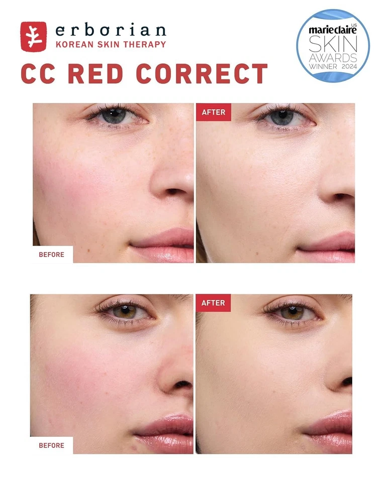 CC Red Correct: Green Color Corrector with SPF 25 and Centella Asiatica - Image 4 of 4