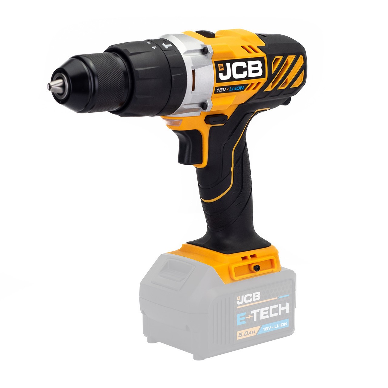B&Q -  18V 45Nm Combi DrillVariable Speed  21-18Cd-B - Image 2