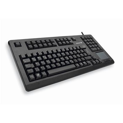 Cherry Touchboard Tastatur USB DE schwarz Keyboard Touchpad G80-11900LUMDE-2